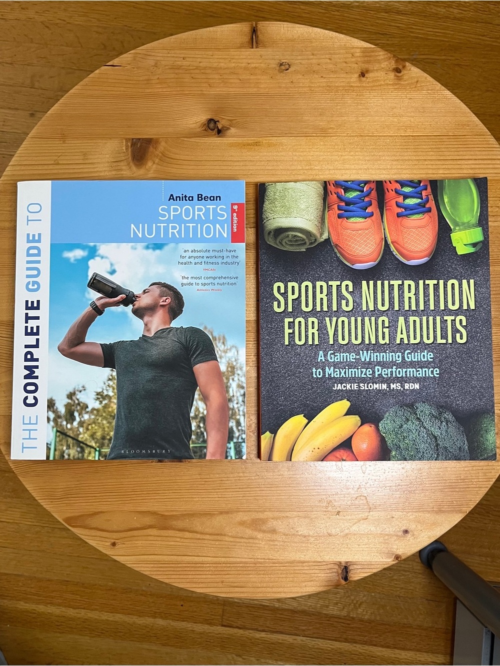 Sports Nutrition Book Bundle - 2 Paperback Books. Complete Guide & Young Adults